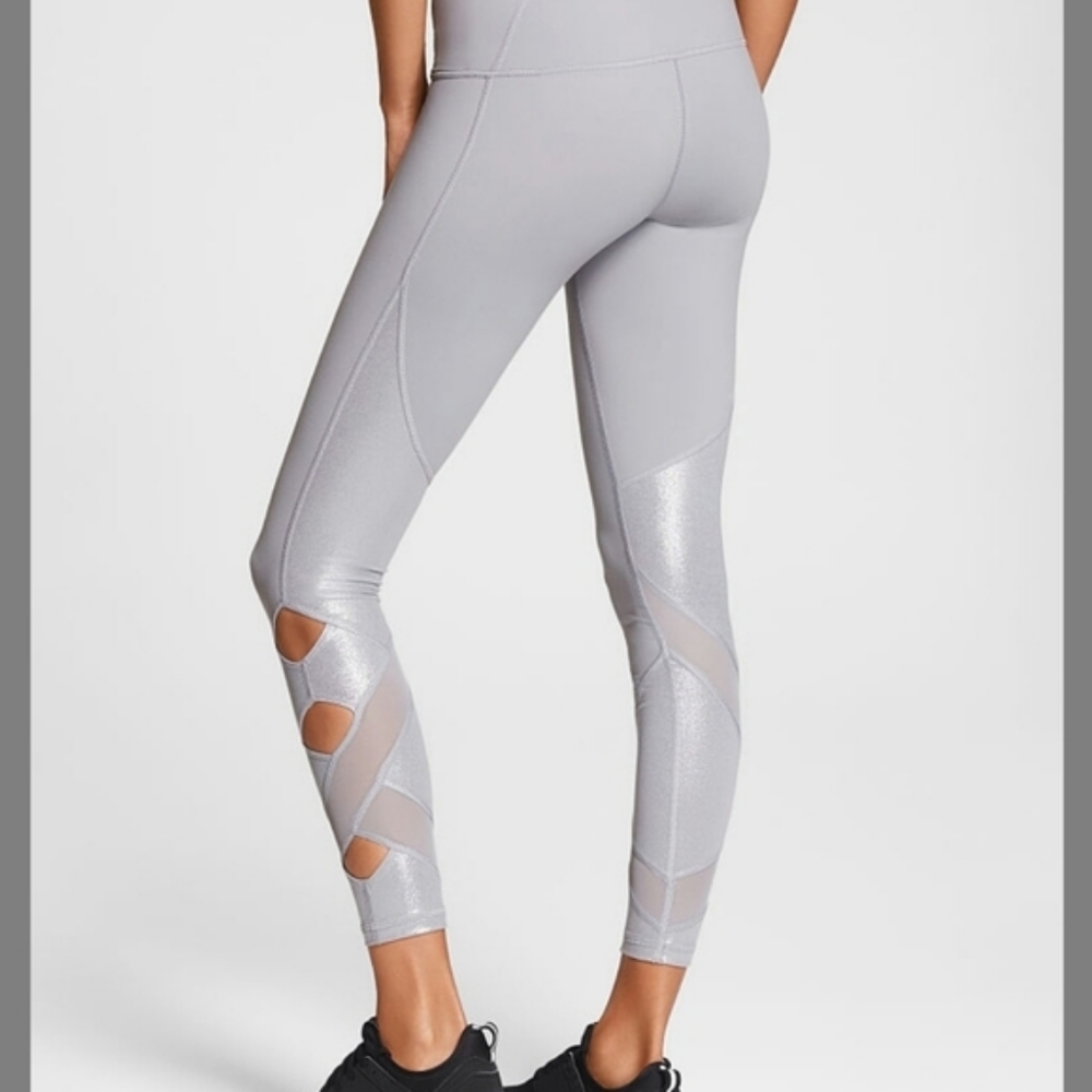 Victoria's Secret VSX Knockout Tight Silver Cutout